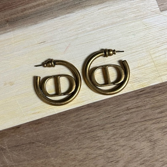 Dior Hoop Earrings - Picture 1 of 3